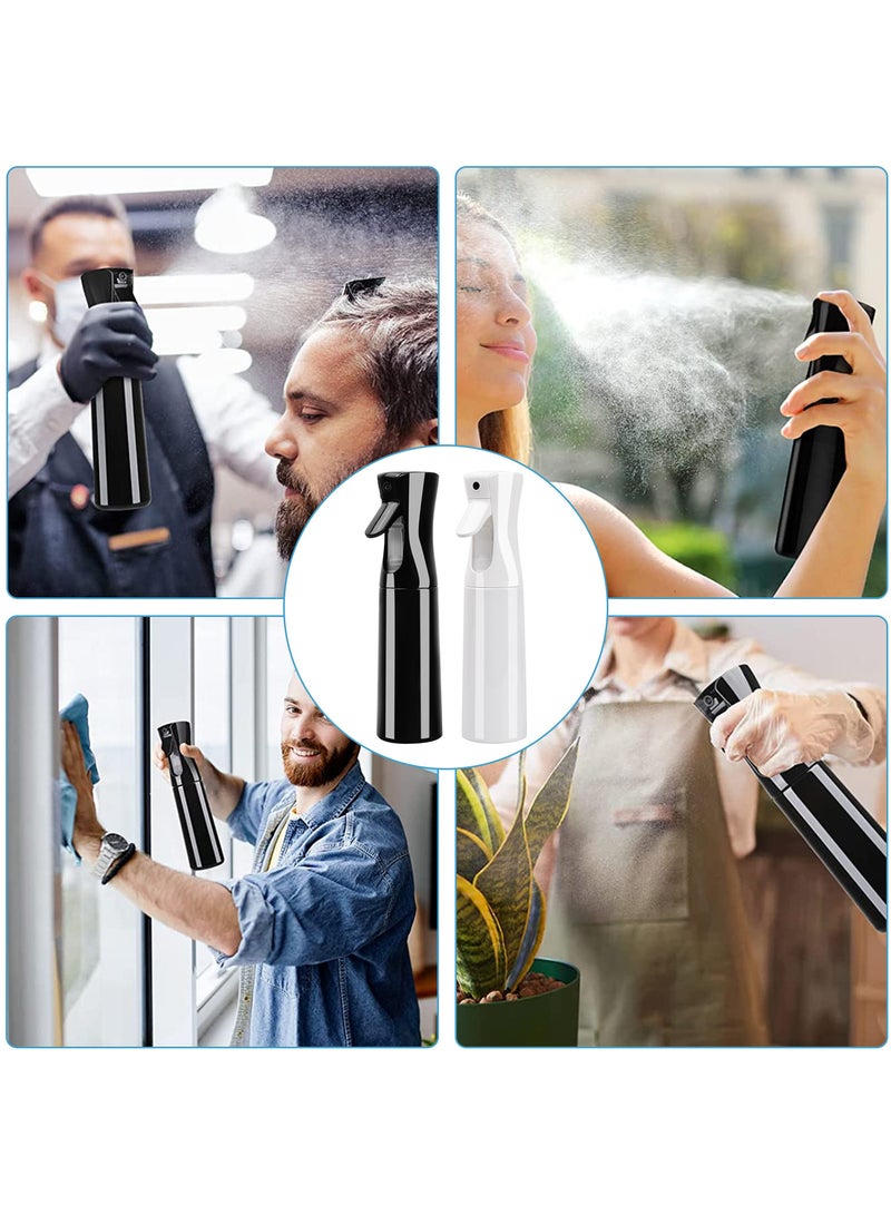 عام عبوتان من زجاجات الرذاذ المضغوطة سعة 300 مل، زجاجات ضخ فارغة من PET للرذاذ الناعم لتصفيف الشعر والبستنة والعناية بالبشرة - Image 3