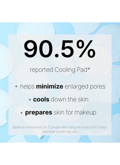 Cell Fusion C Post Alpha Cooling Pad, Hydrating & Cooling Korean Toner Pads For Dry Skin, Panthenol And Glacier Water To Plump And Replenish, 70 Pads / 6.08 Fl.Oz. 