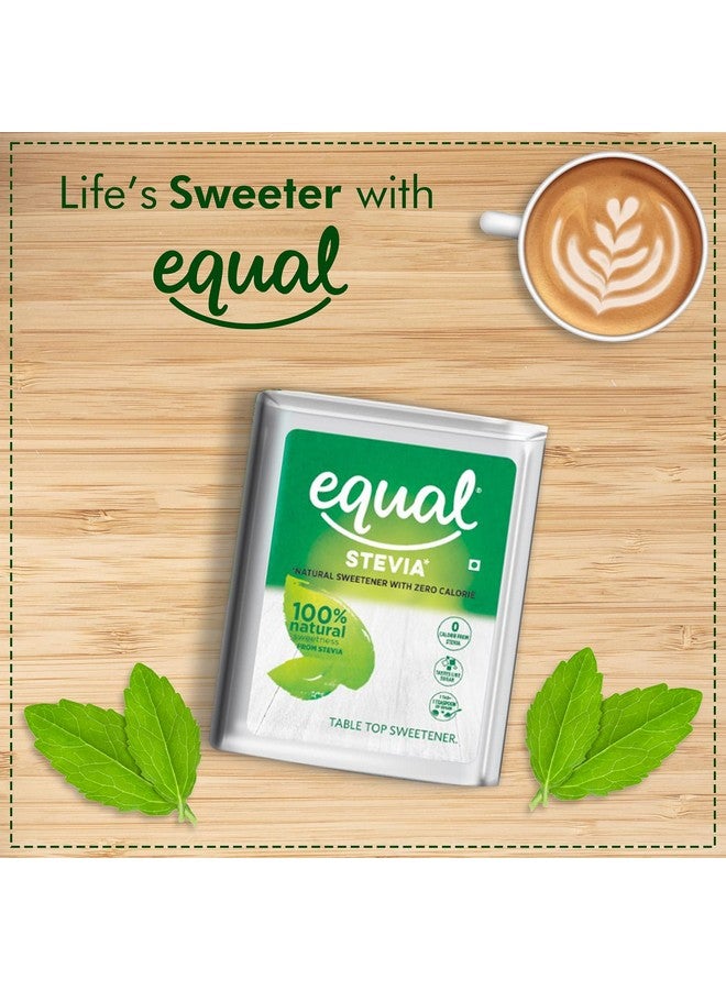 Equal محلي إيكوال® ستيفيا النباتي 100% طبيعي | خالي من السكر | مناسب لمرضى السكري | مناسب للنباتيين و الكيتو | 300 قرص | (عبوة من 2) - Image 3