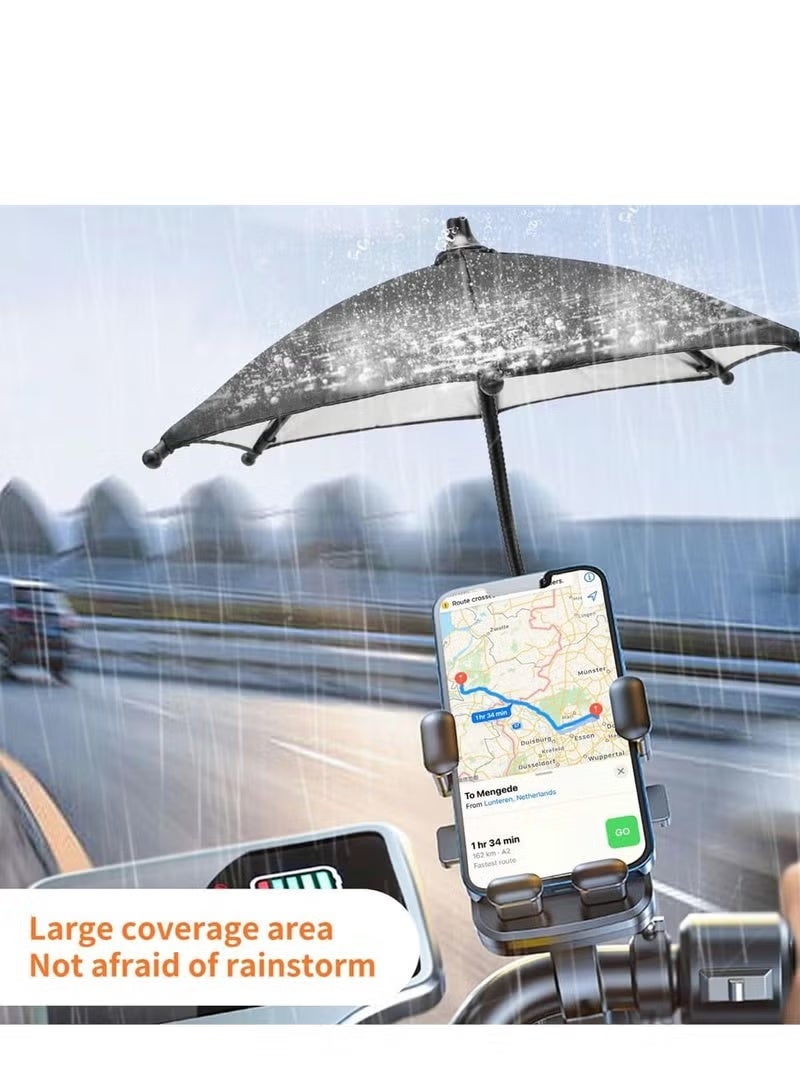 Portable Magnetic Parasol, Portable and Adjustable Outdoor Use Parasol, Helps Reduce Car Temperature and Screen Brightness, Ideal for Beaches, Sunbathing and Golf and Car Navigation - Image 3