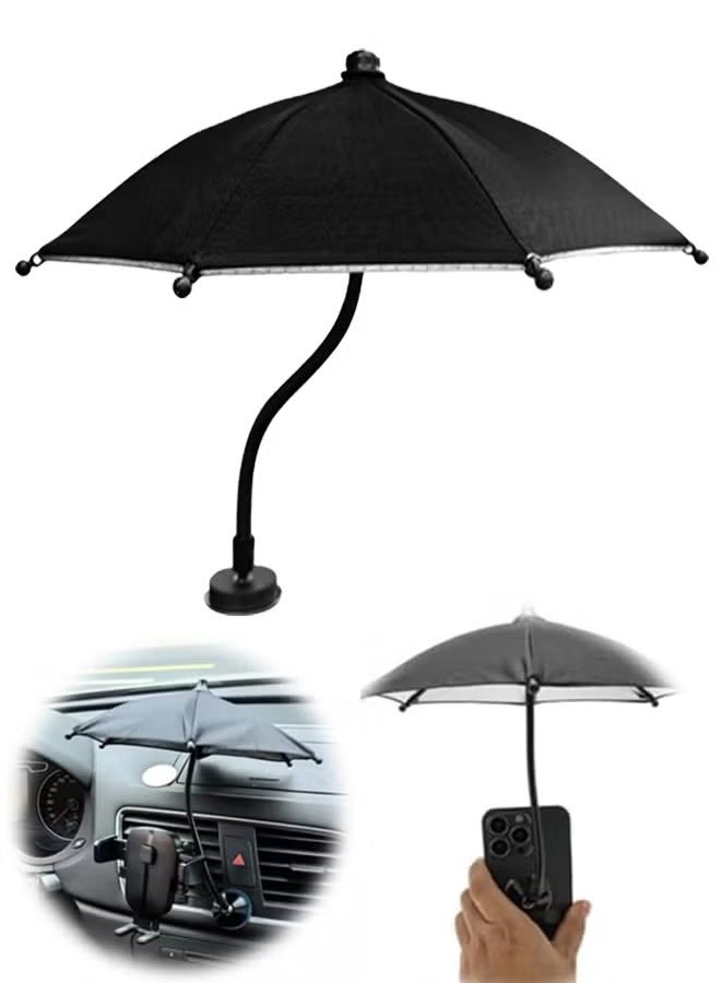 Portable Magnetic Parasol, Portable and Adjustable Outdoor Use Parasol, Helps Reduce Car Temperature and Screen Brightness, Ideal for Beaches, Sunbathing and Golf and Car Navigation - Image 1