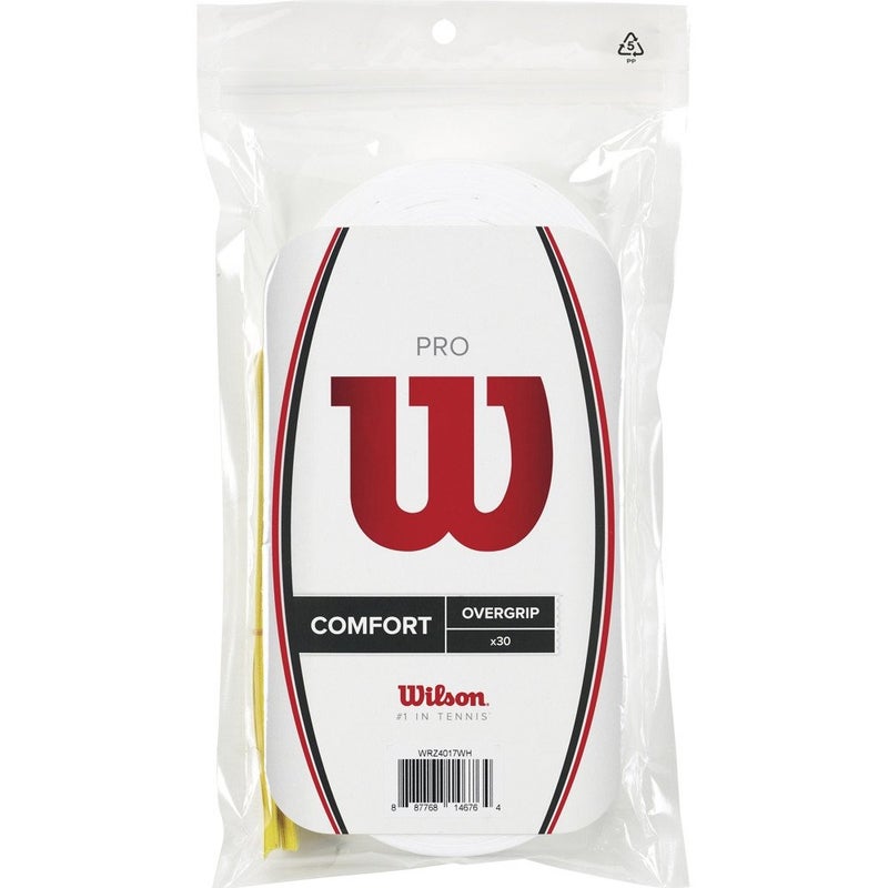 WILSON Pro Overgrip (30-Pack), White - Image 3