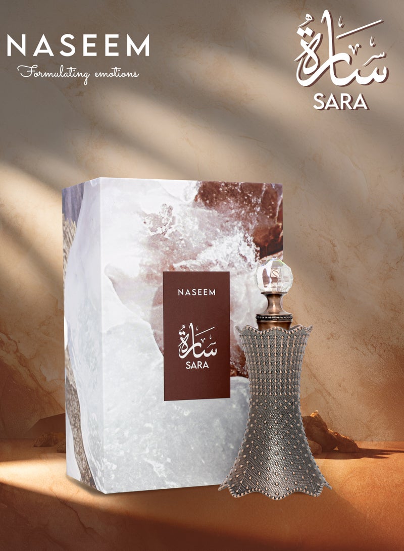 Naseem Sara Perfume Oil Roll-On for Women - 6ml - Image 2