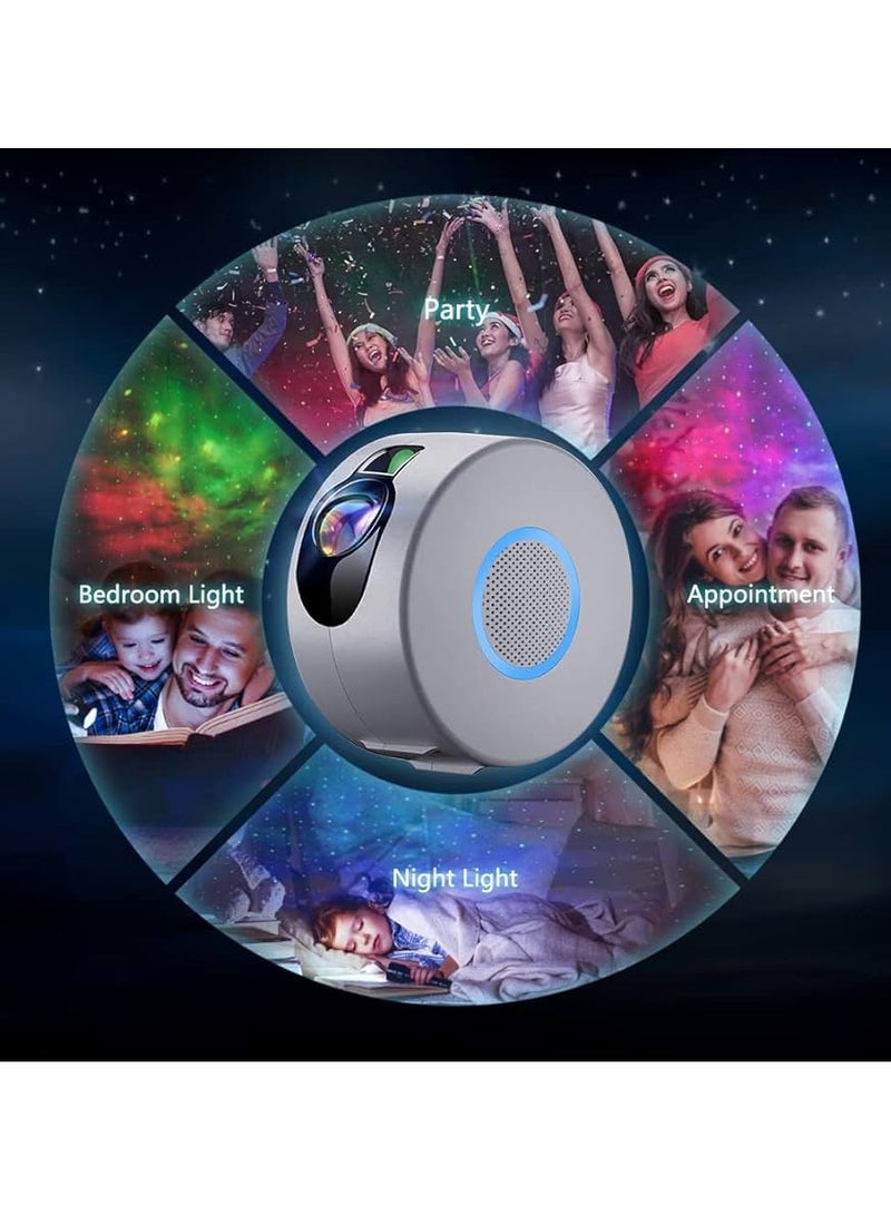 Smart Galaxy Projector LED Starry Sky Night Light Star Projector - Image 2