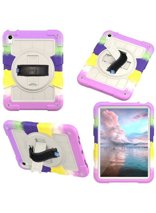 Zaboon Case For iPad 2025 / 2022 Silicone Hybrid PC Shockproof Tablet Case with Shoulder Strap - Image 3
