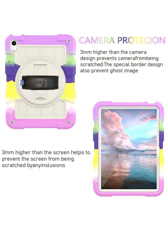 Zaboon Case For iPad 2025 / 2022 Silicone Hybrid PC Shockproof Tablet Case with Shoulder Strap - Image 4