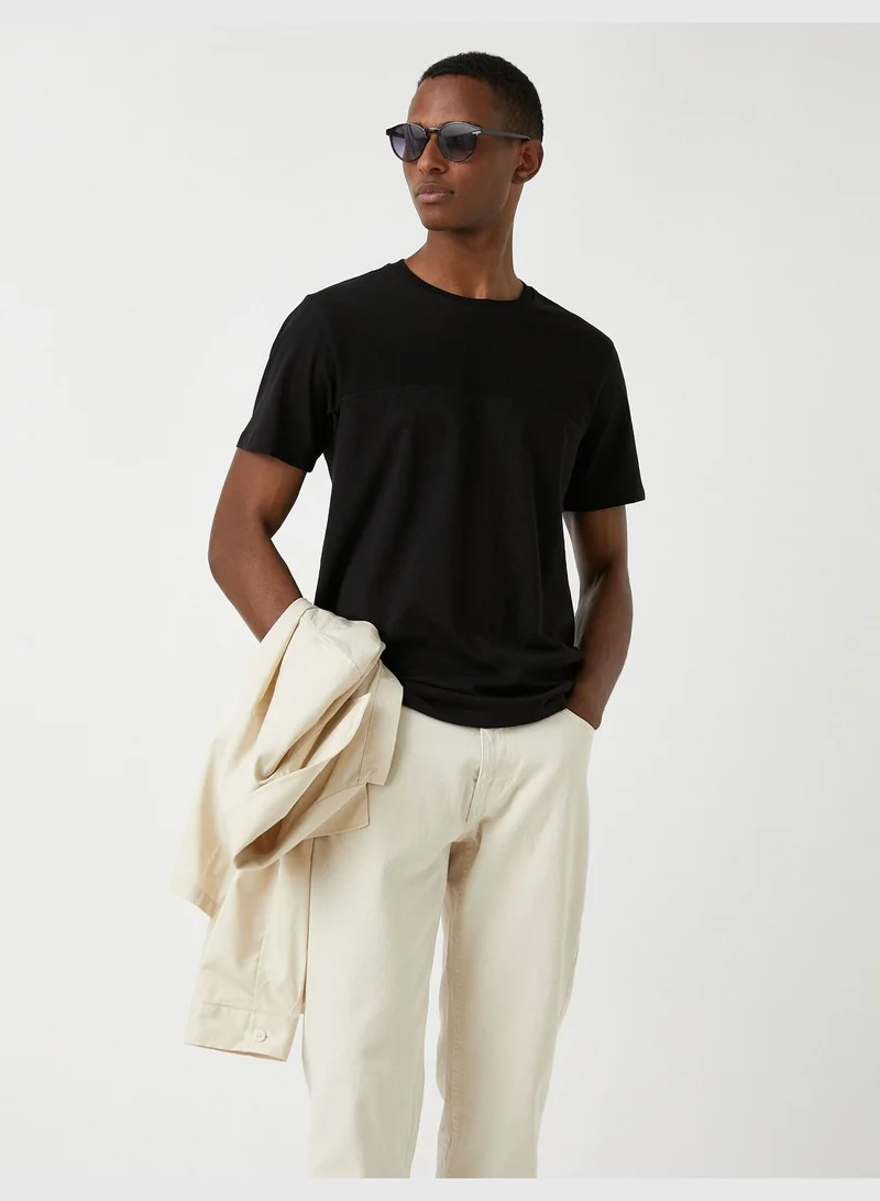 KOTON Slim Fit Basic T-Shirt
