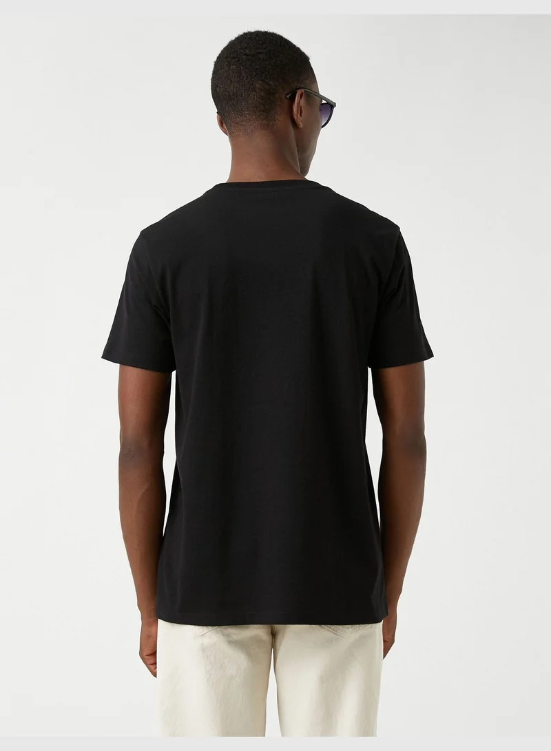 KOTON Slim Fit Basic T-Shirt