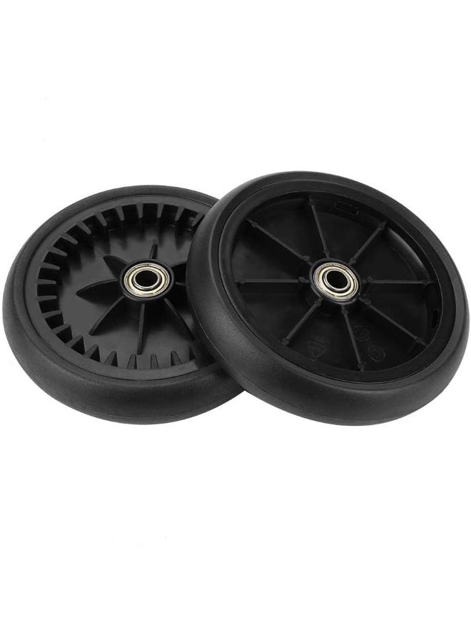 Cuque Stroller Bearing Wheel, Stroller Wheels Replacement Baby Stroller Wheel Stroller Wheel Accessory for Yoyo, Kiddopotamus, Chbaby (a Pair of Rear Wheels) - Image 3