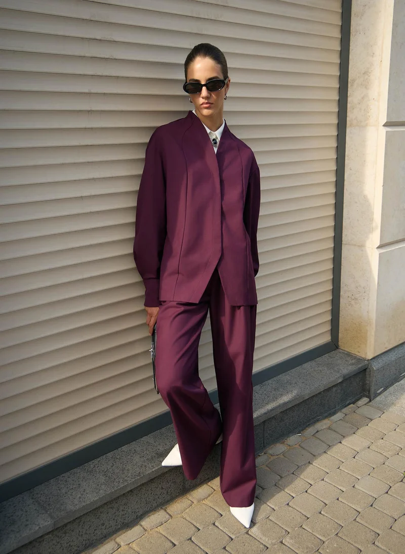 Lichi Loose trousers with wide draped belt