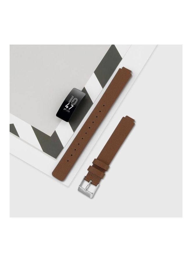 NIBEMINENT Replacement Strap For Fitbit Inspire/Inspire HR Brown - Image 4