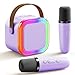 Niskite Mini Karaoke Machine for Kids Voice Changer Bluetooth Karaoke Speaker with 2 Wireless Microphones Birthday Gifts for 4 5 6 7 8 Year Old Girls - Image 3