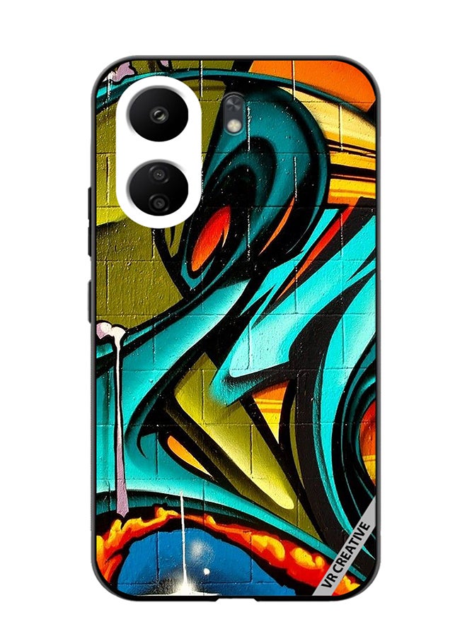 VR CREATIVE Protective Case Cover For Xiaomi Redmi 13C Design Multicolour - Image 1