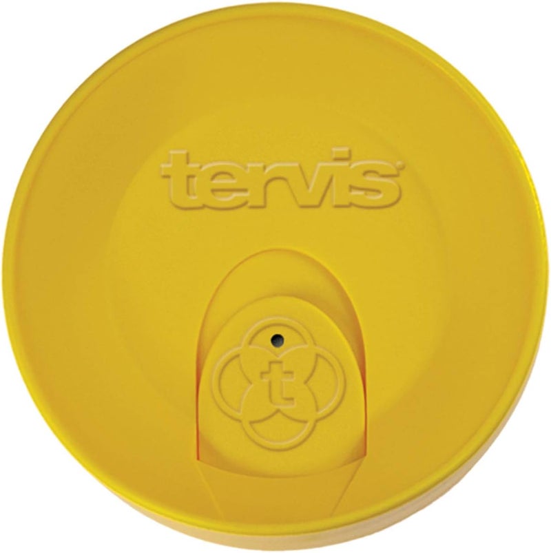 Tervis Yellow Travel Lid for 16oz Tumblers - Double Walled Insulated Design - Image 1