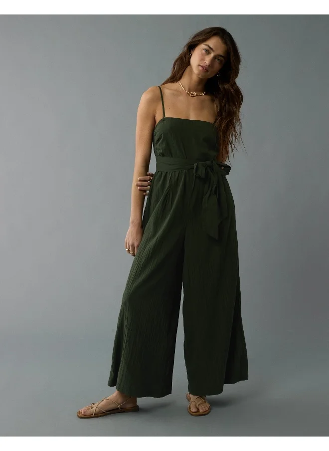 American Eagle AE Tube Tie Waist Jumpsuit