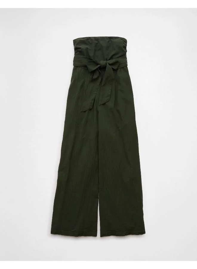 American Eagle AE Tube Tie Waist Jumpsuit