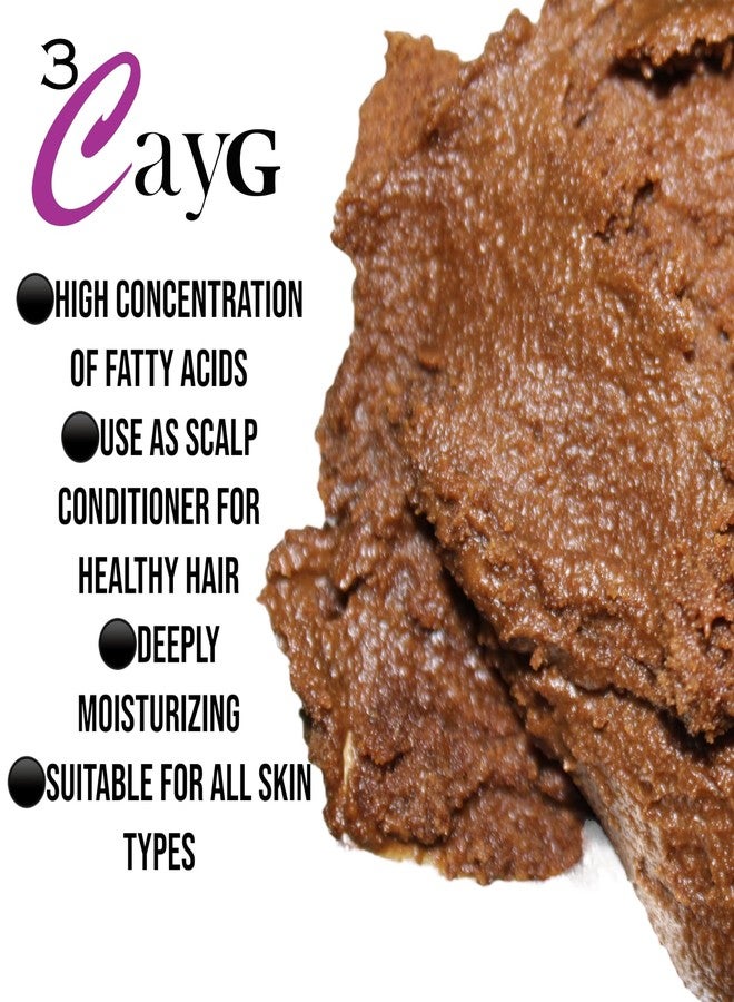 3CayG 8oz Bacuri Butter Raw Unrefined for Skin and Hair Nourishment - Image 2