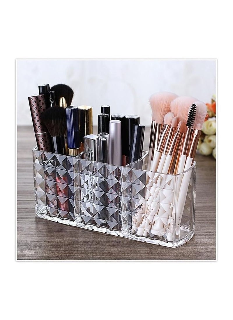 Makeup Brush Holder Organizer Acrylic Cosmetic Brush Holder Eyeliners Organizer for Vanity Pen and Pencil Holder for Desk - pzsku/ZF71E63E64E1F06F96F8CZ/45/_/1686468404/7f568b21-295f-496d-b1c6-4b8f1219b6b1