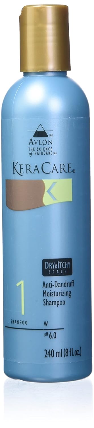 KeraCare Moisturizing Shampoo8 oz  Sulfate Free Relieves Dry and Itchy Scalp Conditions Eliminates Flakes Liquid Volume 240 ml