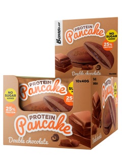 بومبار Bombbar Protein Pancake Double Chocolate 40g 10pcs  - Image 1