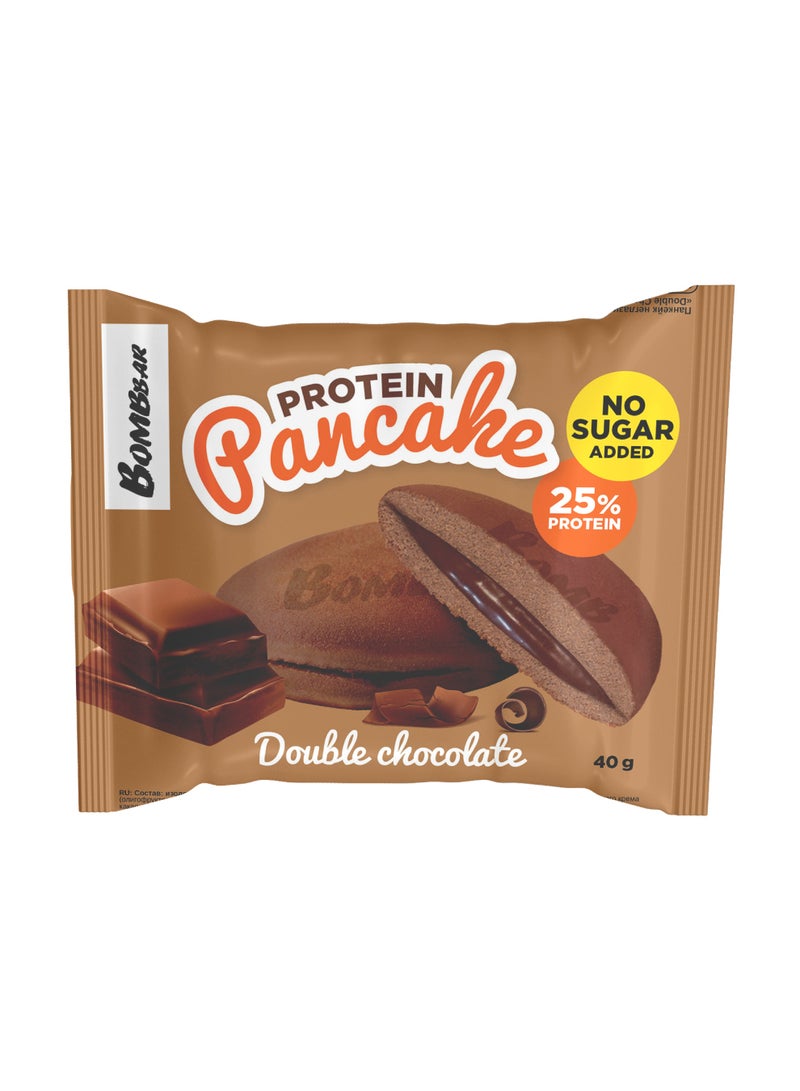 بومبار Bombbar Protein Pancake Double Chocolate 40g 10pcs - Image 4