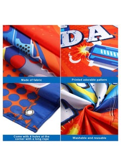 Tatuo Dart War Happy Birthday Backdrop Birthday Party Decorations Dart Theme Party Photo Background Birthday Table Decorations For Kids Boys Birthday Party  - Image 4