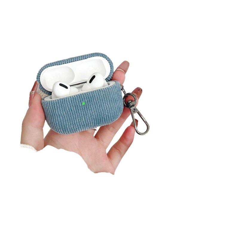 Case Compatible with AirPods Pro AirPods 4 AirPods 3 AirPods 1 2 with Hard Shell in Blue Plastic - Image 5