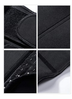 KASTWAVE Corsets Waist Trainer, KASTWAVE Women Waist Trainer Eraser Belt Tummy Control Waist Trimmer Slimming Belly Band Shaper, Compression Trimmer Waist Cincher for Workout Fitness ( L )  - Image 5