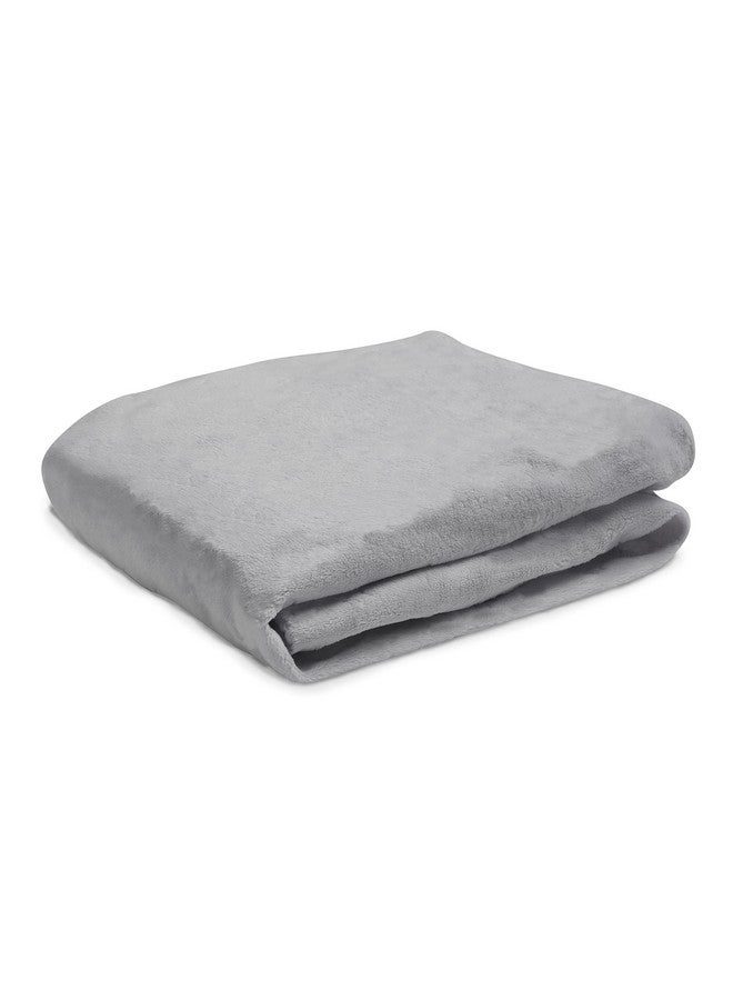 Delta Children Contoured Changing Pad with Plush Cover, Grey - Image 4
