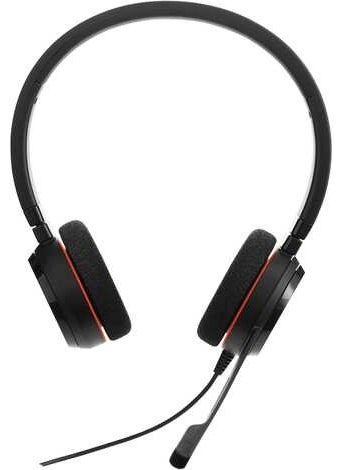 Jabra سماعة رأس مركز الاتصالات مع كابل إيفولف 20 ديو على الأذن  - Image 2