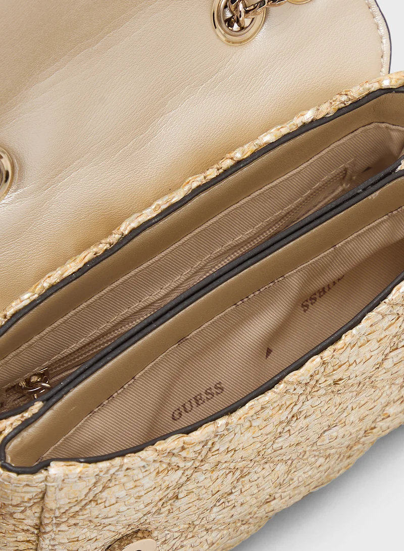 GUESS Giully II Mini 2 Compartment Convertible Flap