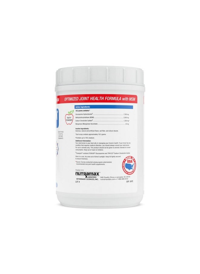 Nutramax Laboratories Nutramax Cosequin Optimized with MSM Joint Health Supplement for Horses - Powder with Glucosamine and Chondroitin, 1400 Grams  - Image 2