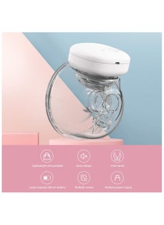 YOUHA 2 Sets Wearable Breast Pump Hands Free Electric Portable Wearable Breast Cup 8oz/240ml BPA-free 3 Modes 9 Suction Levels Rechargeable Comfort Breastfeeding Milk Collector  - Image 4