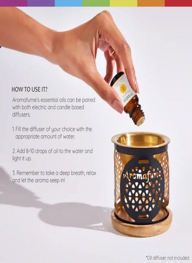 Aromafume Solar Plexus Chakra, Root Chakra, Throat Chakra Essential Oil Diffuser Blends by Aromafume | 3 x 10ml/0.33 fl oz| Aromatherapy Oils for Chakra Balance | Chakra Incense for Meditation, Yoga, Reiki - Image 4