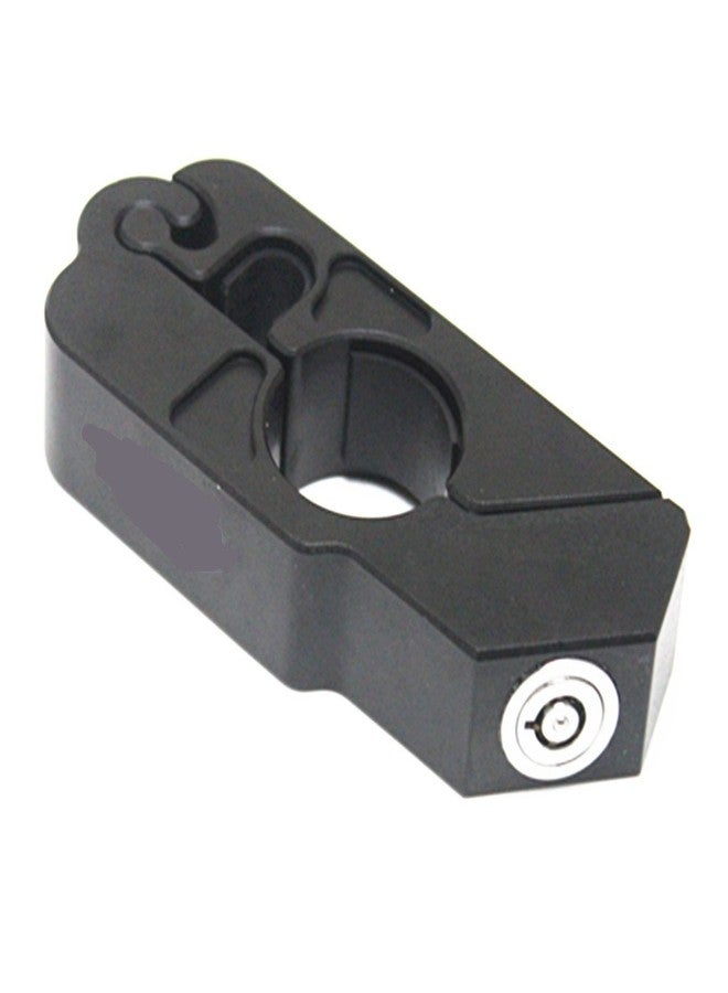 E-Bro® Motorcycle Handlebar Grip Brake Lever Lock,Anti Theft Security Caps-Lock (Black) - Image 2