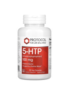 Protocol For Life Balance Protocol for Life Balance, 5-HTP, 100 mg, 90 Veg Capsules  - Image 1