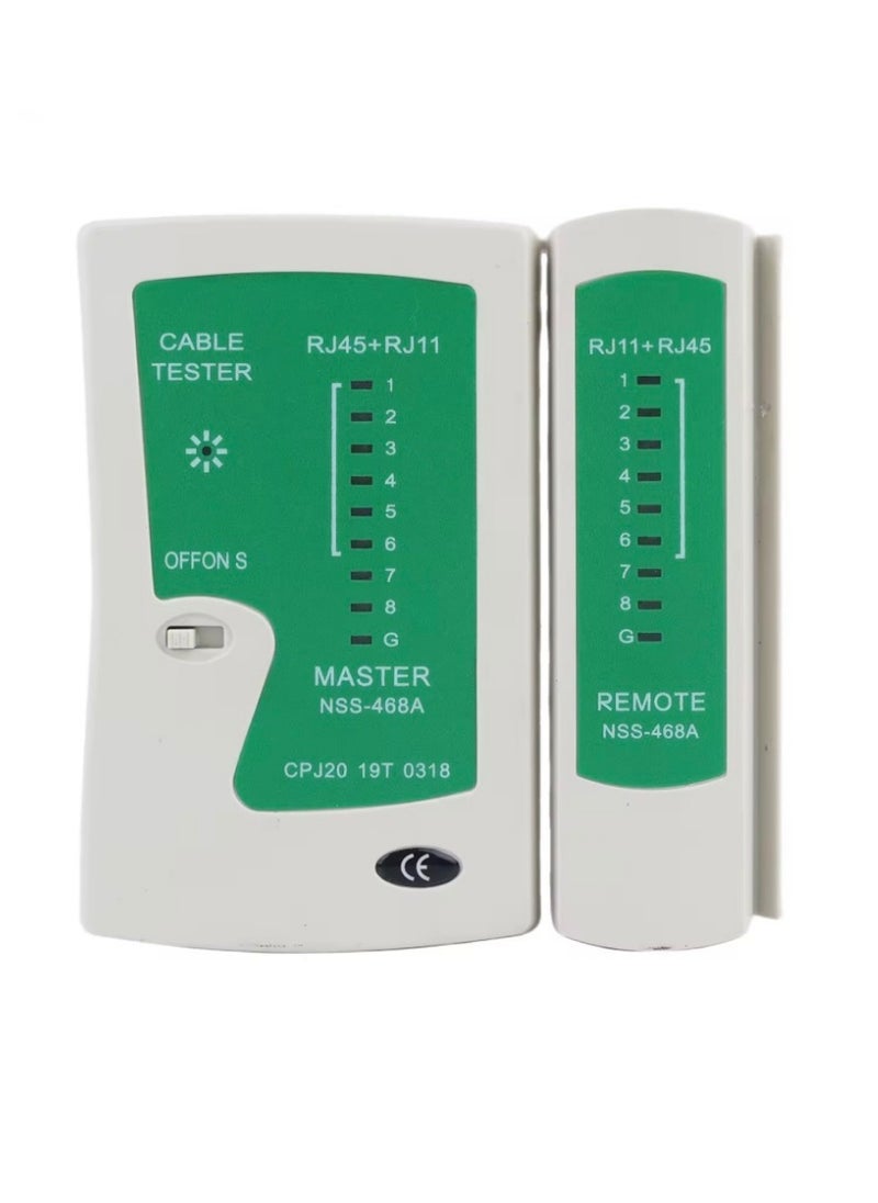 Generic RJ 45 RJ 11 Cat 5 Cat 6 LAN Cable Tester 