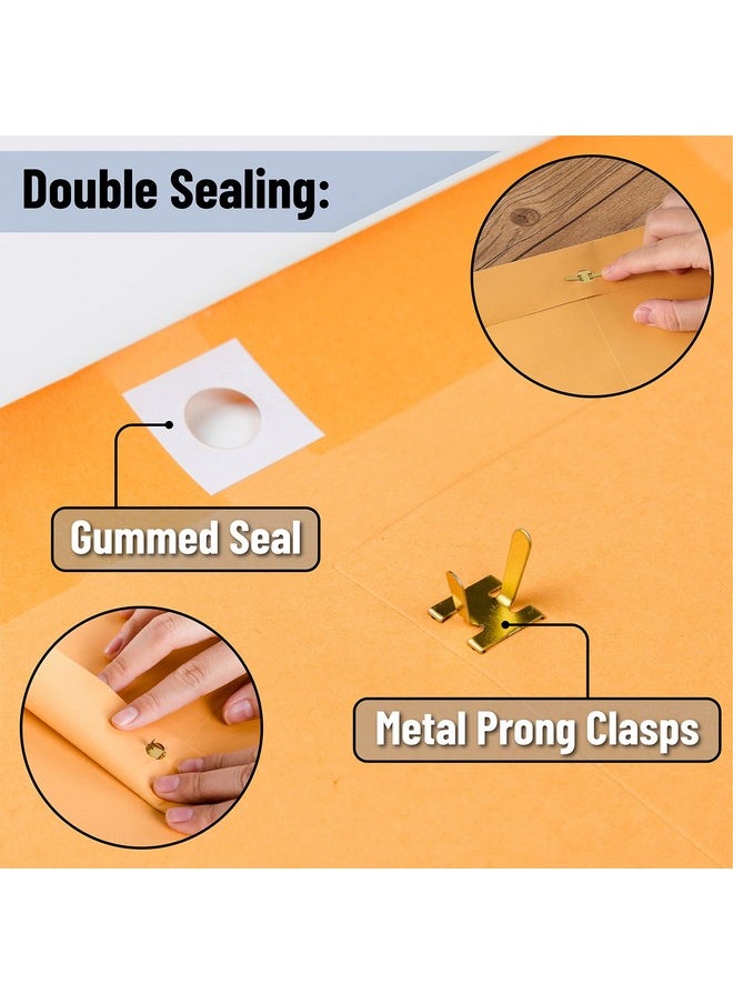 Mr. Pen - Clasp Envelopes18 Pack 9X12 Brown Kraft Letter Size Envelopes Brown Envelopes Document Envelope Clasp Kraft Envelopes Clasp And Gummed Closure Envelopes. - Image 1