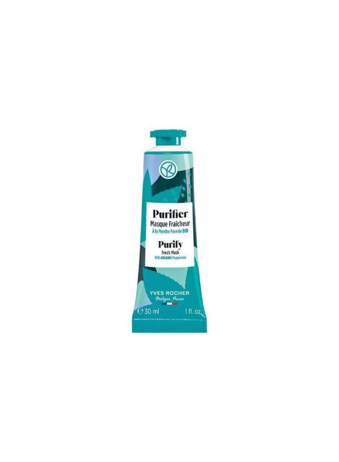 Yves Rocher Purify Fresh Skin Mask 30ml - Image 1