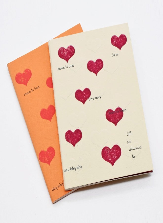 XYLEM Love Delhi (the city with a heart), Notebook Pair, A6 each - Image 1