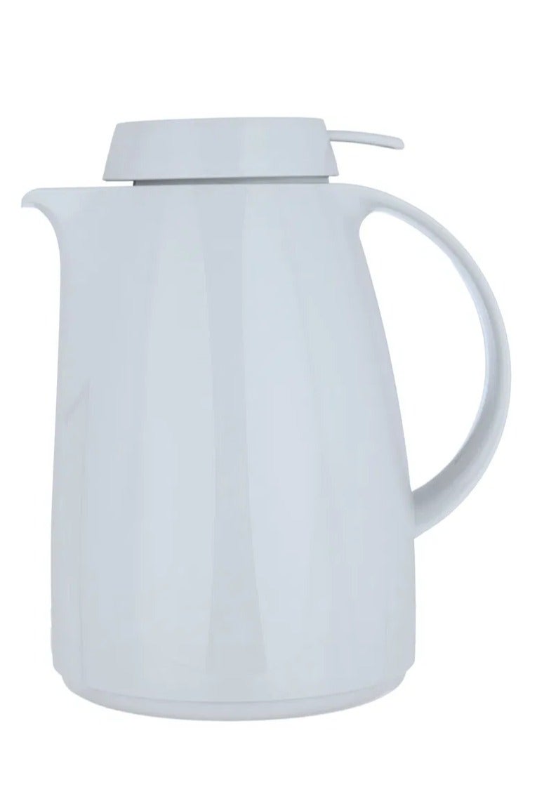 Helios thermos, 1 liter, thermal glass inner container, plastic outer shell - gray - Image 2