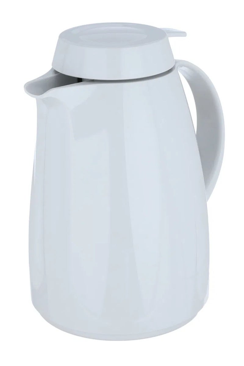 Helios thermos, 1 liter, thermal glass inner container, plastic outer shell - gray - Image 5