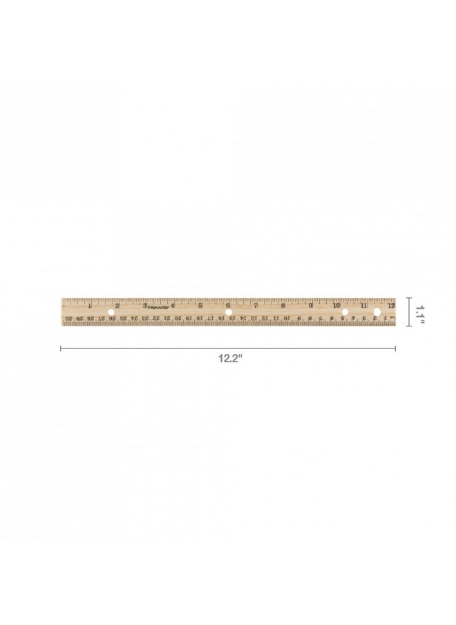 Fiskars 01-005358 Back to School Supplies Wood Ruler, 12 Inch - pzsku/ZF71F054A4C7FC688F98AZ/45/_/1733466309/aea323ee-e888-4ad9-a8ae-dade216c8177