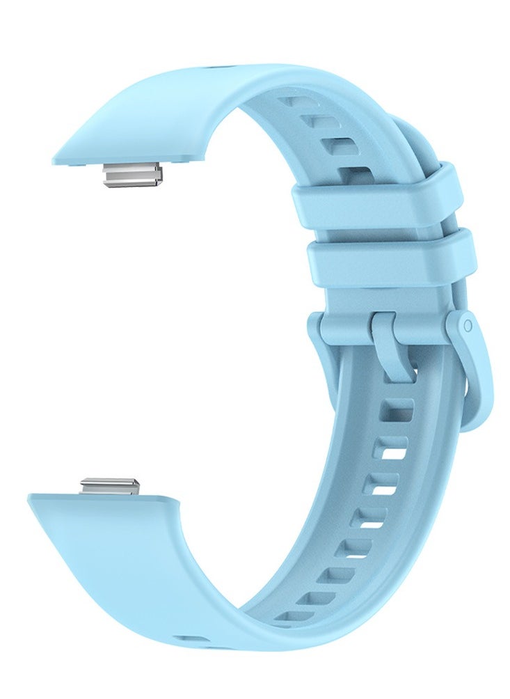HW 4 PCS Strap for HUAWEI Watch Fit 3, Silicone Watchband Replacement Bracelet  - Image 2