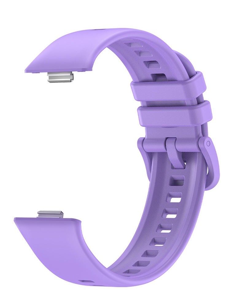 HW 4 PCS Strap for HUAWEI Watch Fit 3, Silicone Watchband Replacement Bracelet  - Image 3