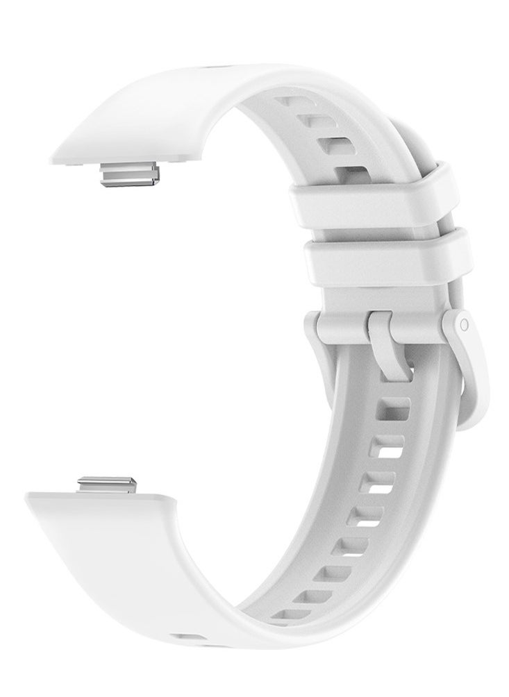 HW 4 PCS Strap for HUAWEI Watch Fit 3, Silicone Watchband Replacement Bracelet  - Image 5