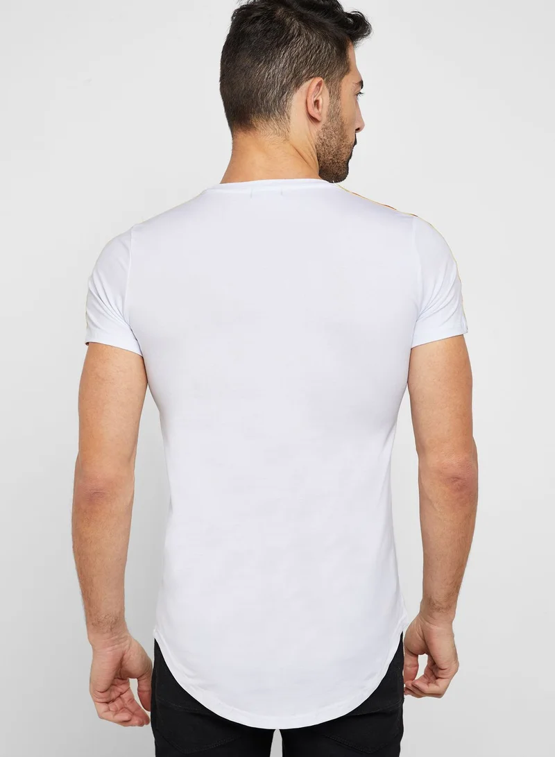 Seventy Five Applique Crew Neck T-Shirt
