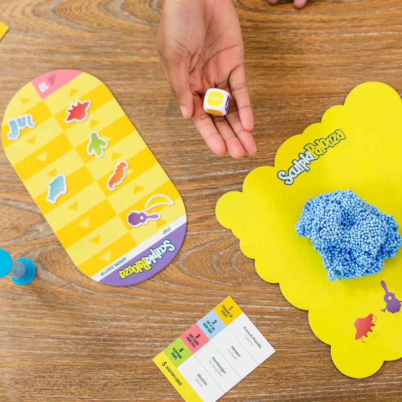 Educational Insights Sculptapalooza, the Squishy, Squashy Sculpting Playfoam Party Game - Fast-Paced, Family Game, 4+ Players, Ages 10+ - Image 3