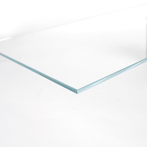 LANDEN 4mm Thick Clear Glass Aquarium Lid, Includes 4 Clips for Secure Placement, 342 x 168mm(13.46x6.61 inches for 350-354mm Inner Length Aquariums, Adapted to LANDEN NA362226 - Image 5