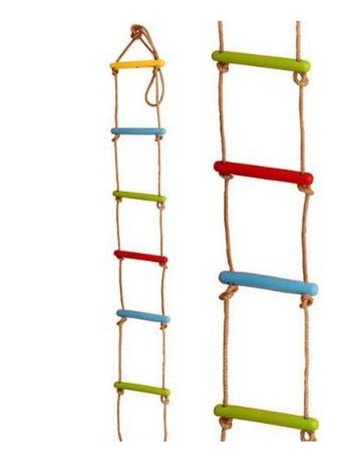 Wooden Rope Ladder (7 String)(Comes With Square Or Spherical Rod) - pzsku/ZF71F4968612A40C02508Z/45/_/1692784111/b946687f-68c8-4e1e-9216-44d061ca9168